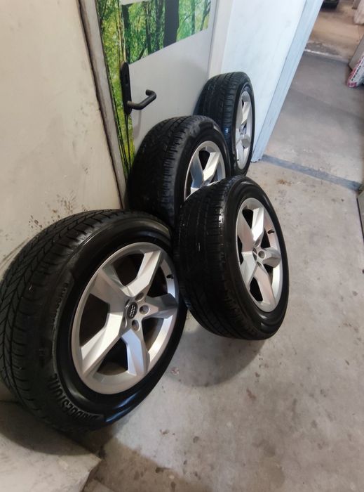 19  цола джанти с всесезонни гуми за Audi Q7/Q5  255/55/19"