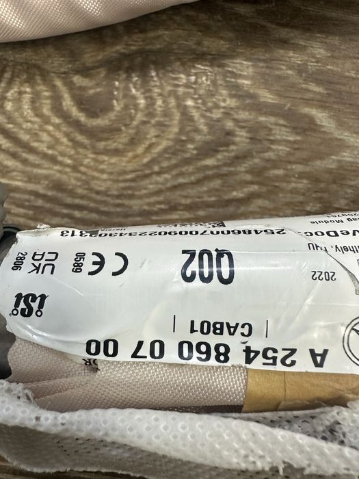 Mercedes w254 GLC 2023 завеса завеси аирбаг аербаг еирбаг airbag