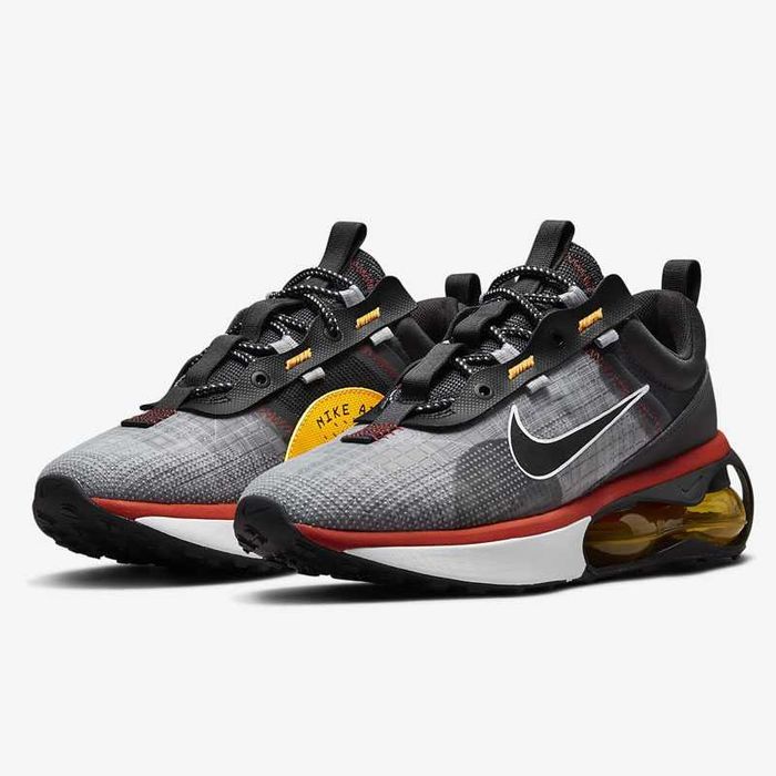 ПРОМО! Nike AirMax 270 "Orange & Black" / Outlet