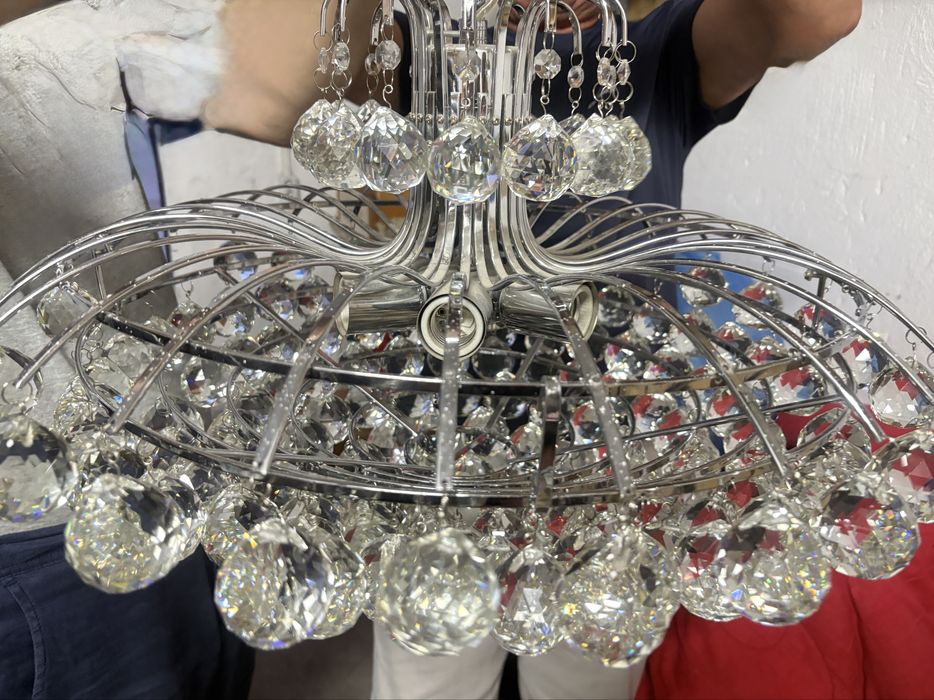Люстра хрустальная