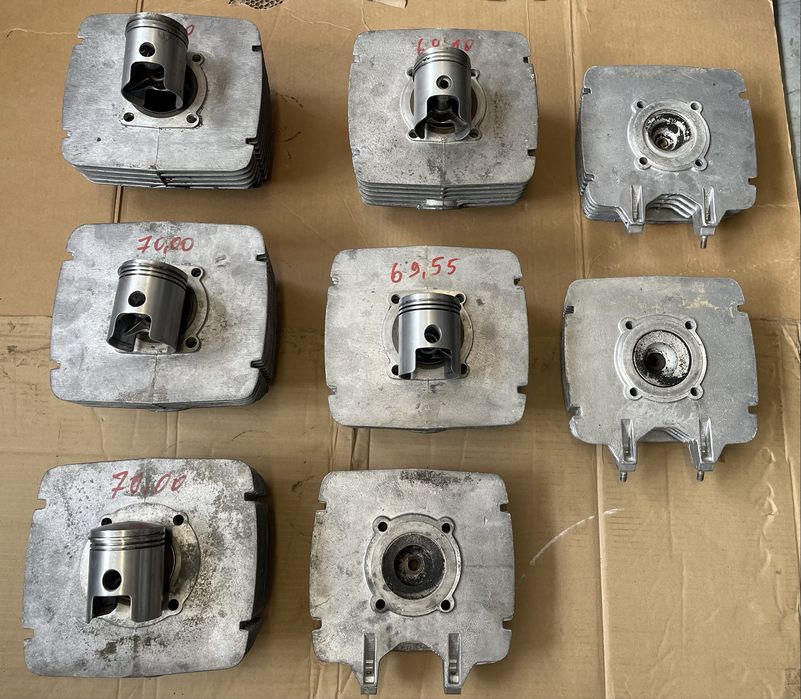 Mz Etz 250 251 цилиндри с бутала и глави