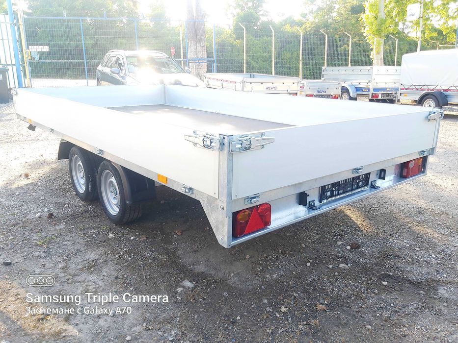 Ремарке Поп Индъстри 4.10 х 2.10 до 2700kg. -НОВО! НАЛИЧНО!