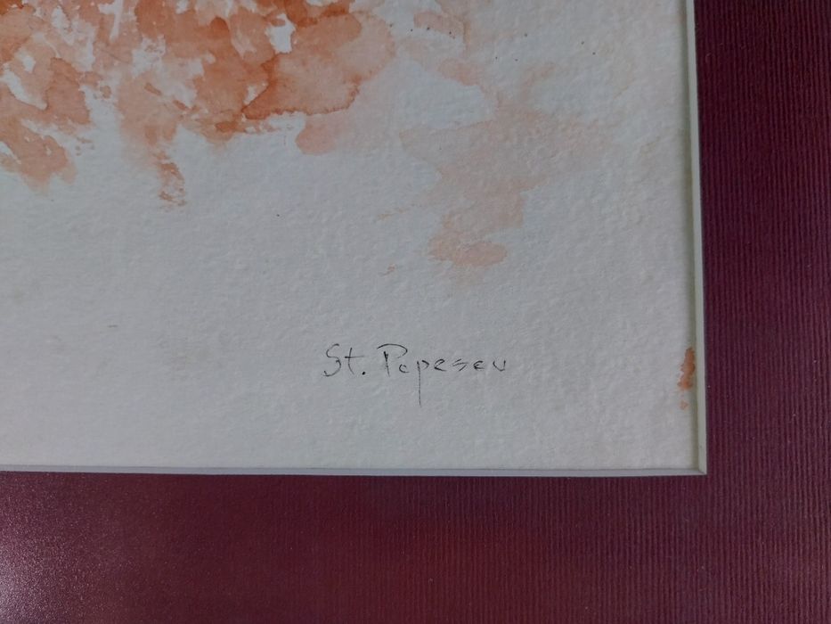 Ștefan Popescu (1872 – 1948)- "Mănăstirea Sfântul Ioan de la Rila"