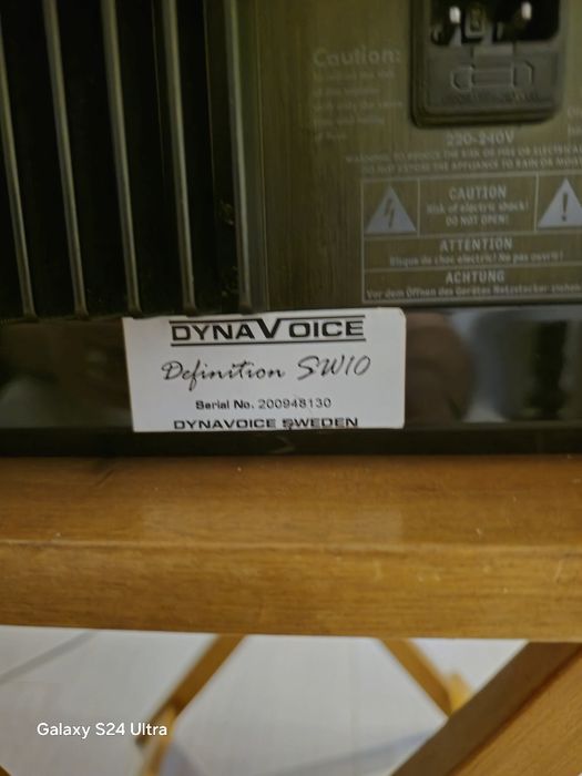 Subwoofer Dynavoice Definition sub10