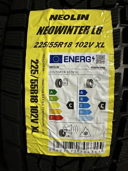 Нови зимни гуми NEOLIN NEOWINTER L8 225/55R18 102V XL БОРД 2255518