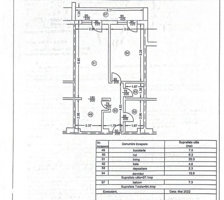 Vanzare apart 2 camere | White Tower | Bldul București | Etaj 4 din 9