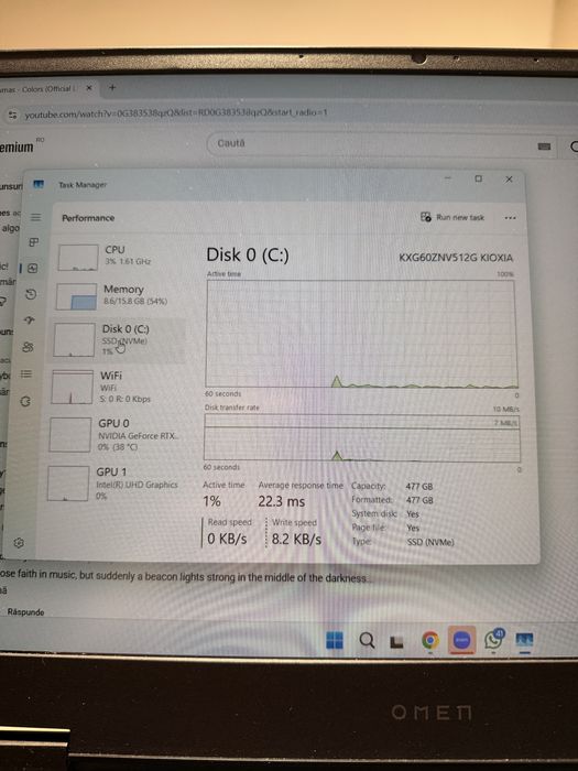 Laptop Gaming HP Omen