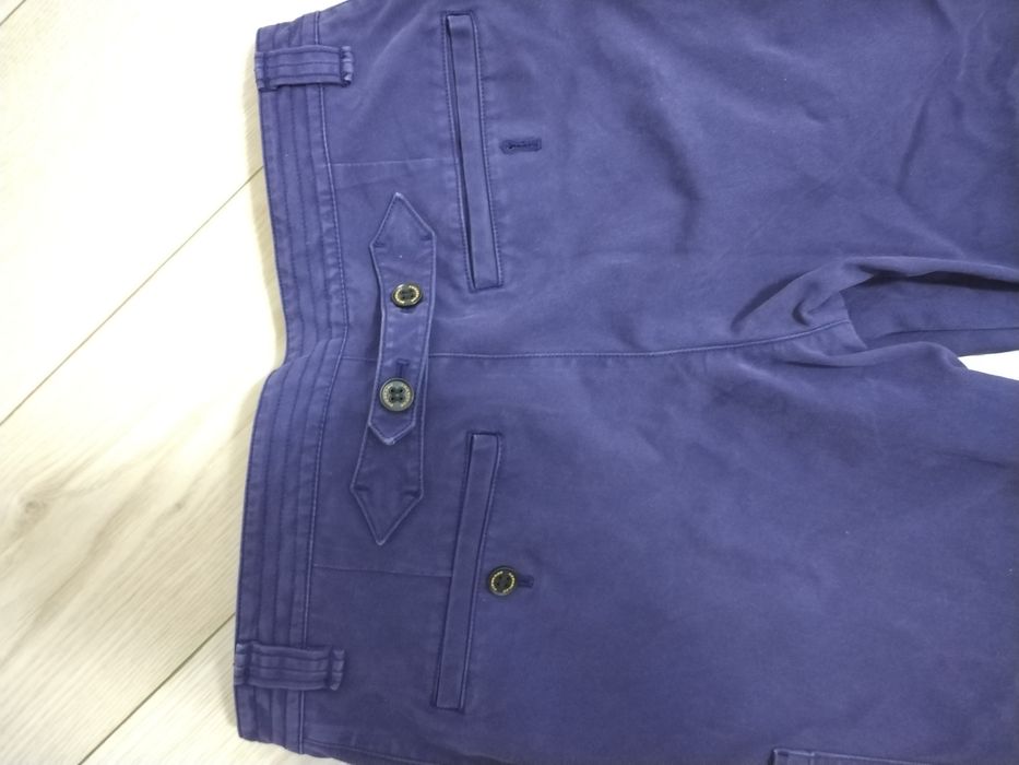 Jeans Burberry, culoare bleu