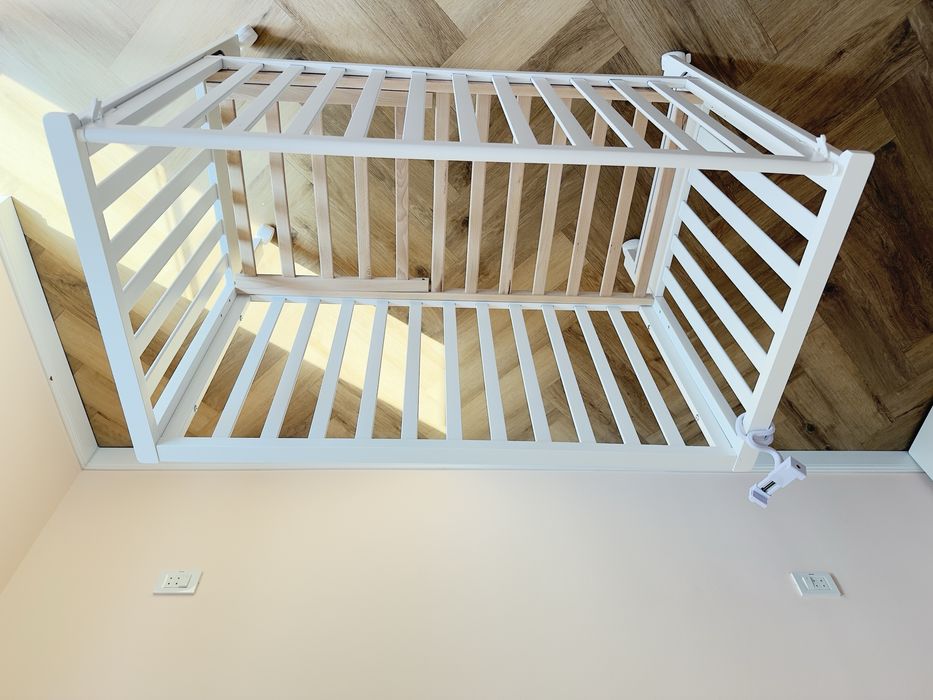 Patut CoSleeping cu saltea inclusa si suport AntiReflux