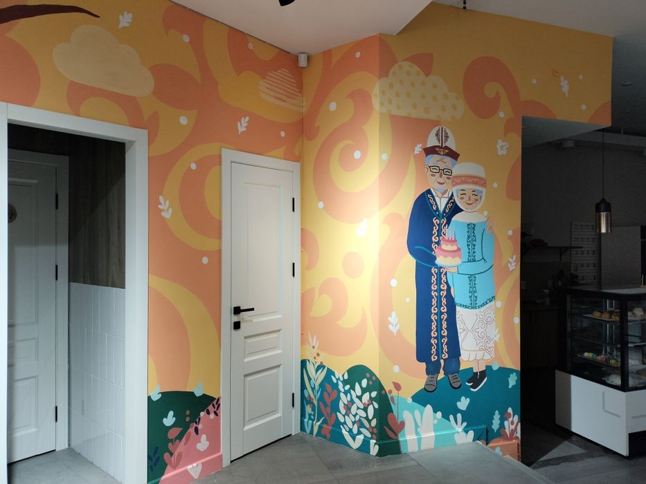 Роспись стен,живопись,картины