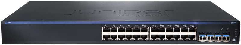 Суич  24-портов превключвател Juniper Networks EX2200  ex 2200-24T- 4G