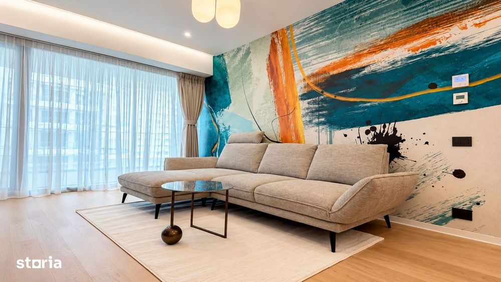 For Rent | Luxury 2-Room Apartment | 20 sqm Terrace | One Floreasca