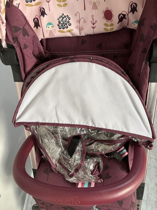 Лятна детска количка Cosatto Woosh XL - Fairy Garden, лилава