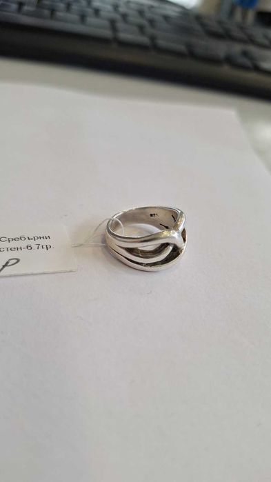 Сребърен Пръстен 6.7гр 06047-25/2