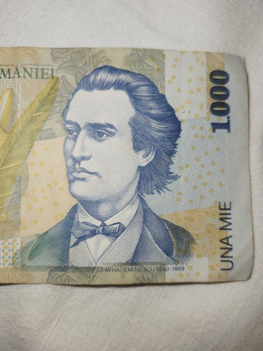 Banconeta de 1000 de lei. (Bani vechi)