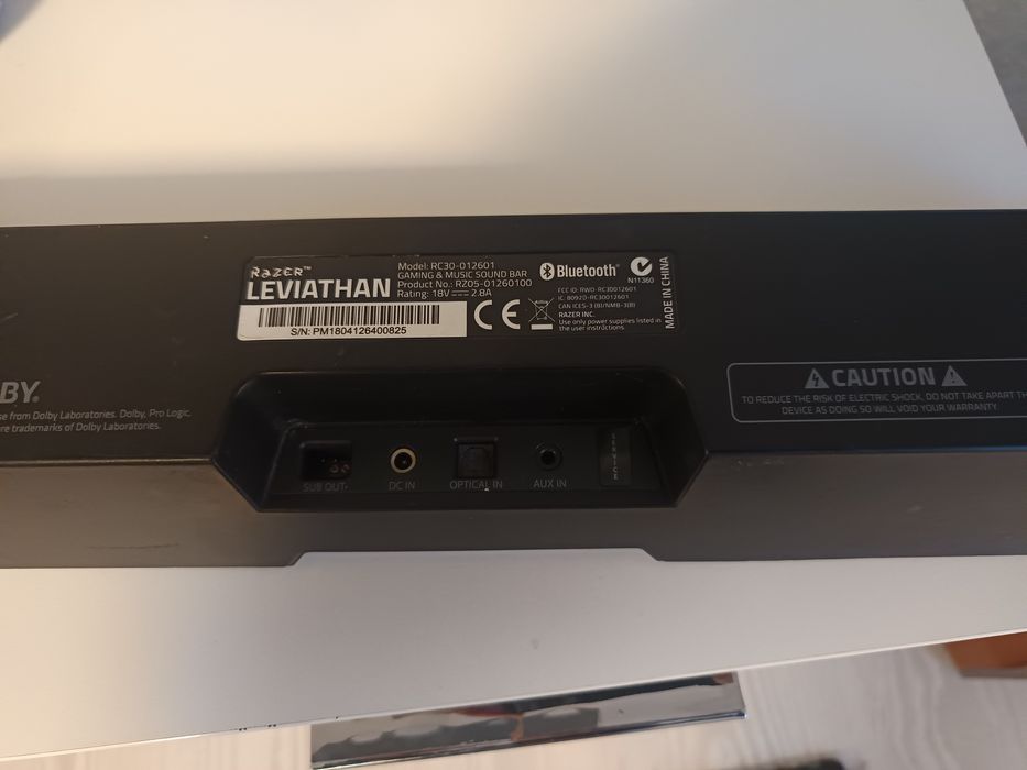 Boxa  Razer 60w de geimig