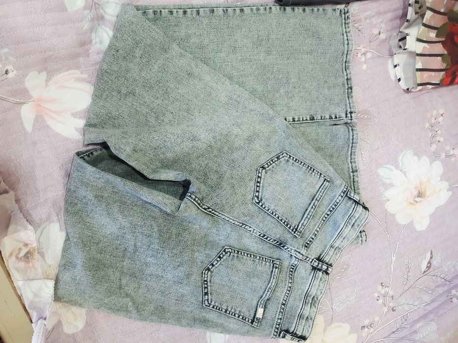 Джинсы кюлоты брюки