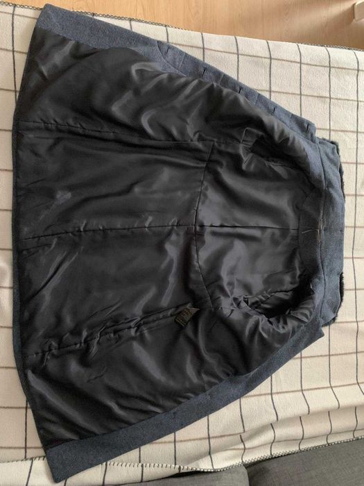 Palton dama MIZAR, marime 42, stofa lana, captuseala vatelina