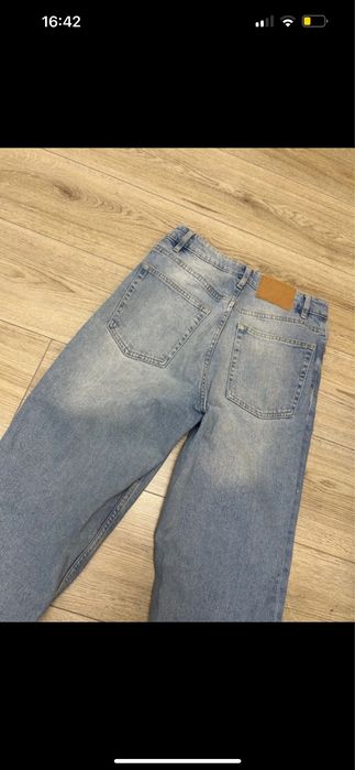 Blugi talie inalta H&M