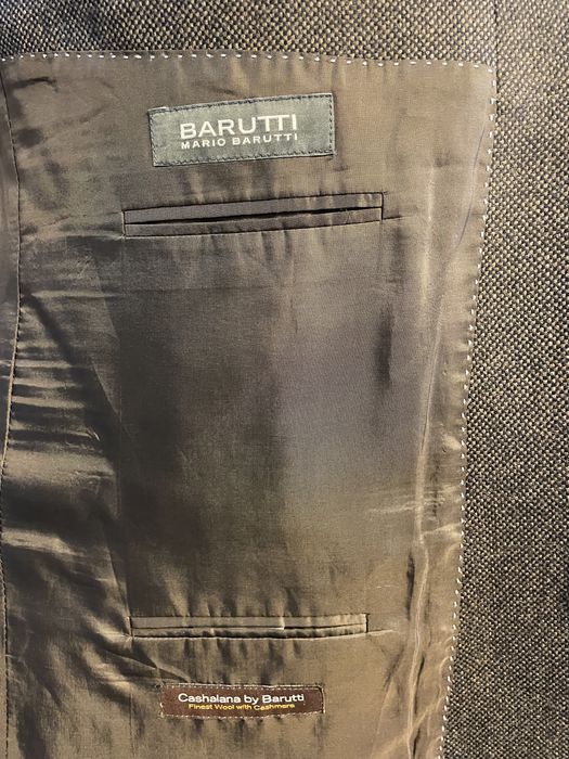 Sacou barbati lana pura si cashmire Barutti L