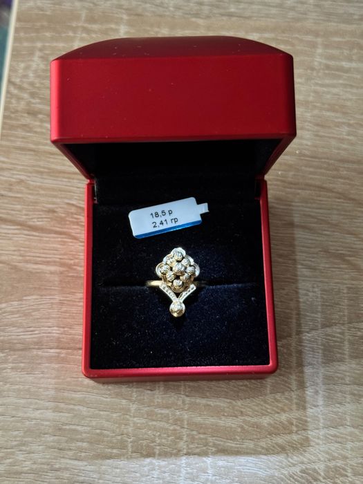 Продам золото. Серьги и кольцо