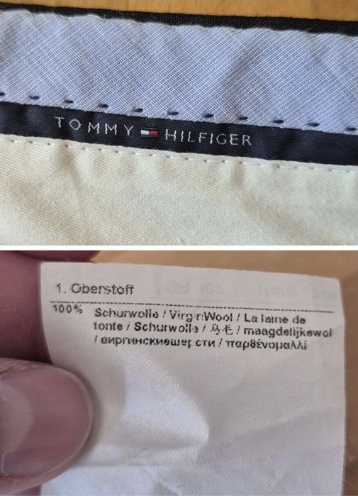 Pantaloni premium Tommy Hilfiger, Tailored, Lână Vergină, Bărbați - 52