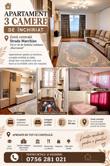 Apartament 3 camere