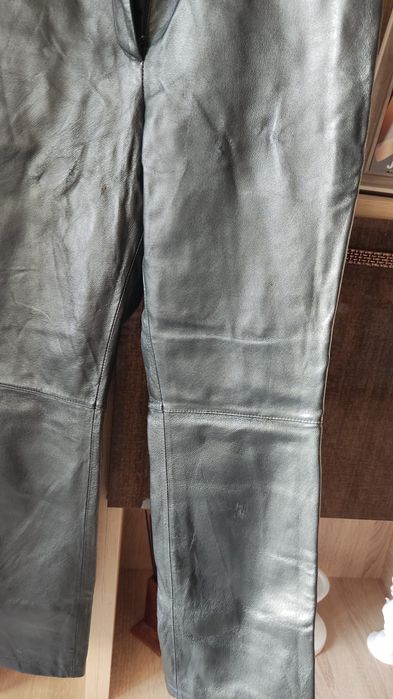 Pantaloni piele naturala