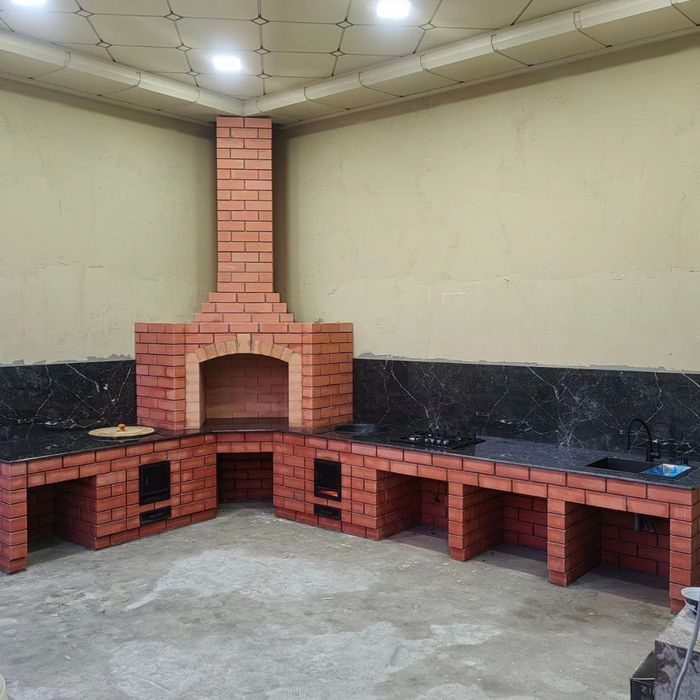 Ёзги ошхона курамиз. Строим летние кухни быстро и качественно.