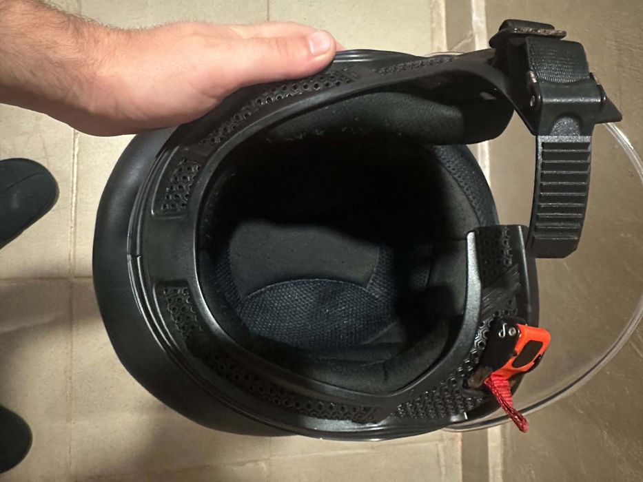Каска LS2 отворена