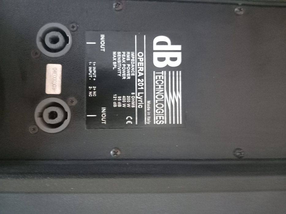 Vând Boxe pasive dB- 4 bucăți