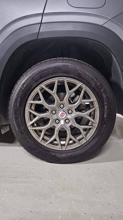 HRE диски R16 5/105 с шинами Трианжел 215/60/16 Monza Tracker Cruz