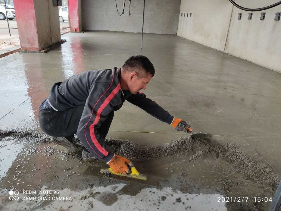 Здравствуйте. Делаем СТЯШКА бардер парковка площадки тротуары .Стяшка