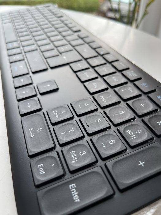 Tastatură ultraslim bluetooth wireless windows ios mac android