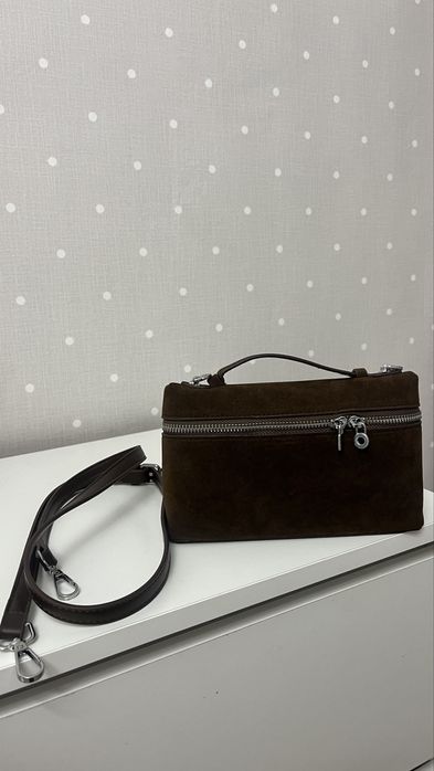 женская сумка эко замша