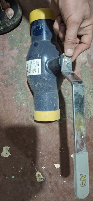 Кран шаровый стальной варной