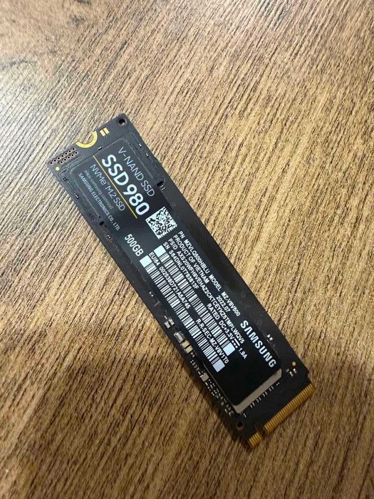 SSD Samsung 980 - 500GB - NVMe (хард диск, ССД диск)