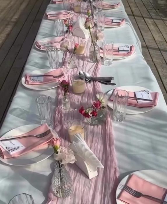 Столовые салфетки для декора