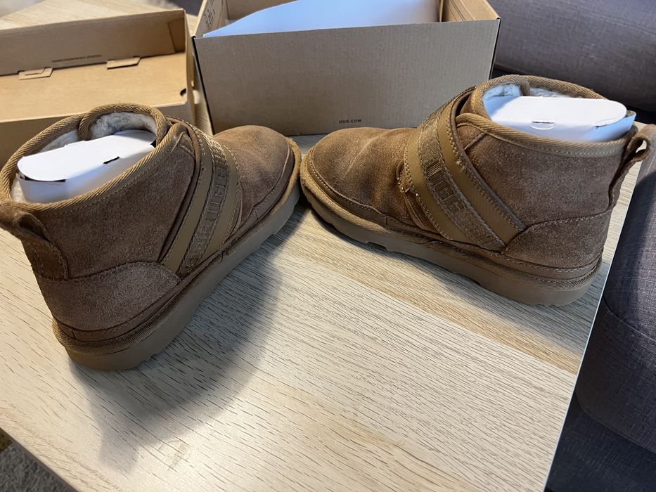 UGG Боти Neumel с вълнена подплата и велур 35 номер