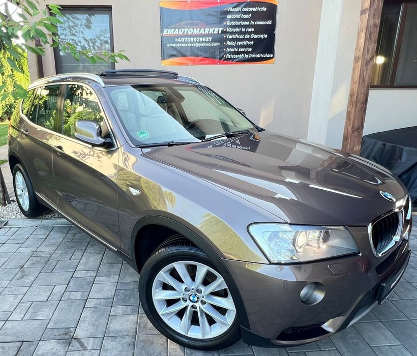 BMW X3 2.0 TDI Deosebit*X-Drive 4x4*Panoramic*Xenon*Clima*Top tehnic*Tempomat*