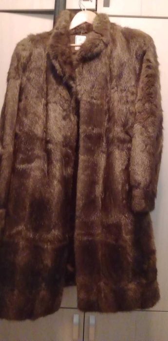 Дълго палто от норка