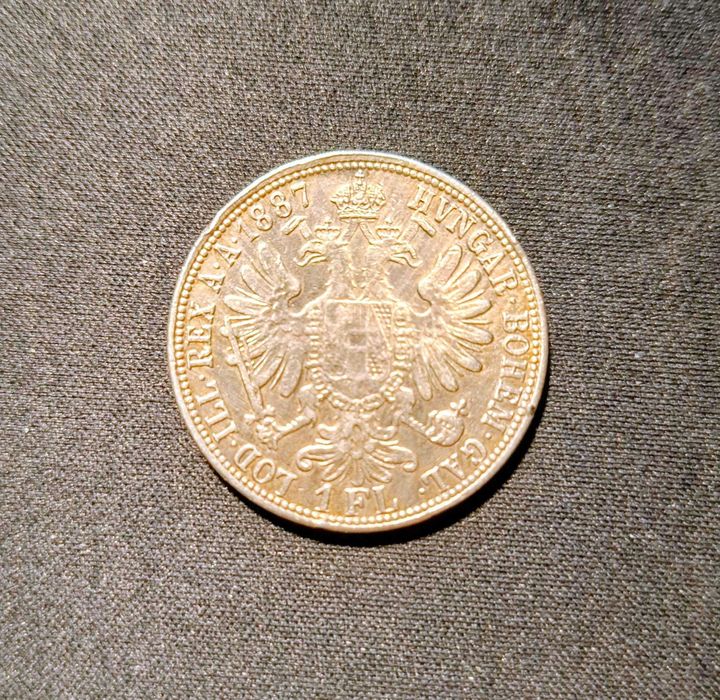 Moneda de argint 1 Florin Austria 1887