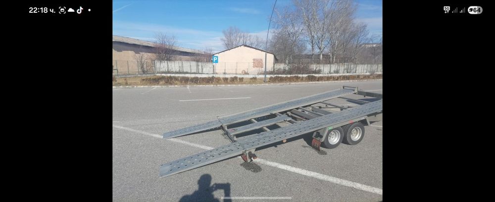 Самосвална Платформа за автомобили Pongratz