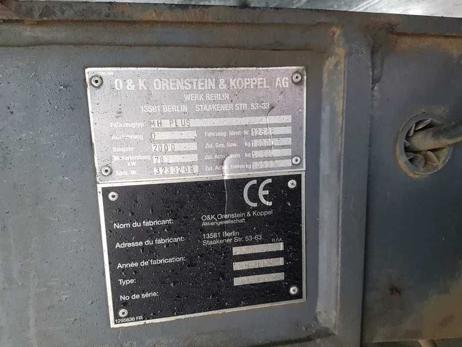 Dezmembrez excavator pe roti OK MH PLUS