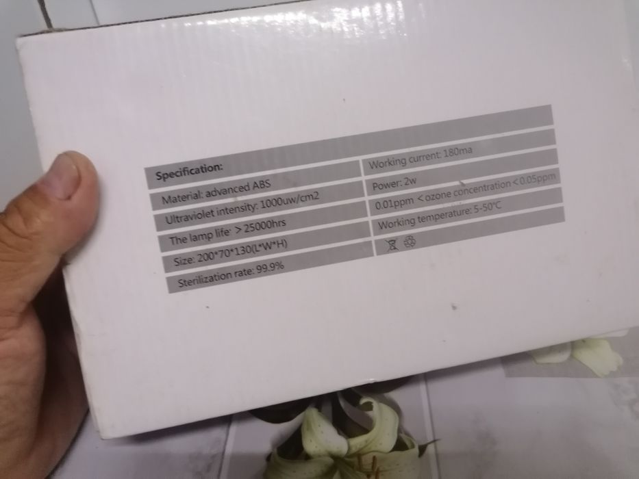 Sterilizator de periuțe dinții