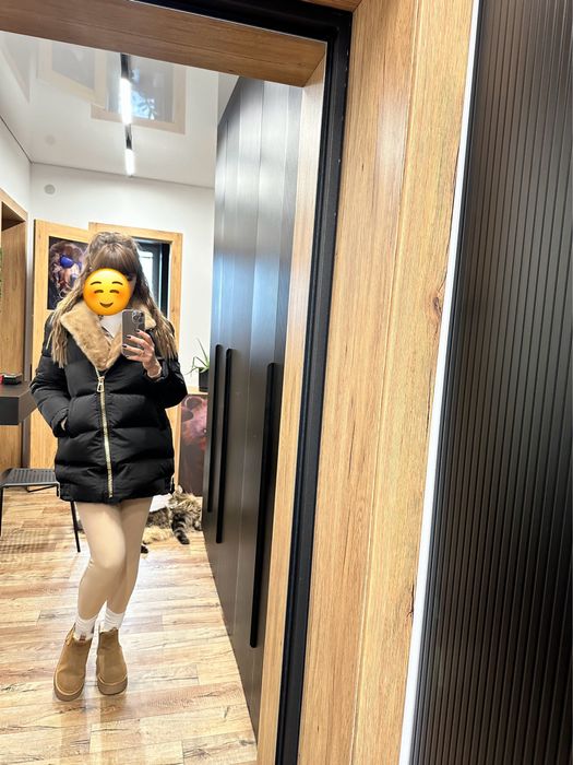 Пуховик женский норка