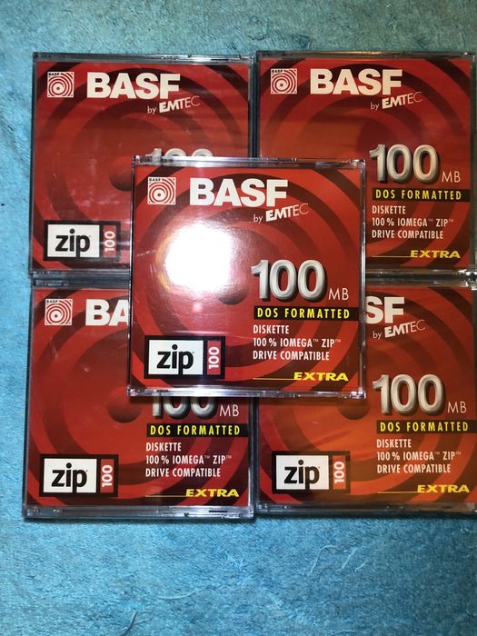 Dischete BASF by EMTECH 100 MB