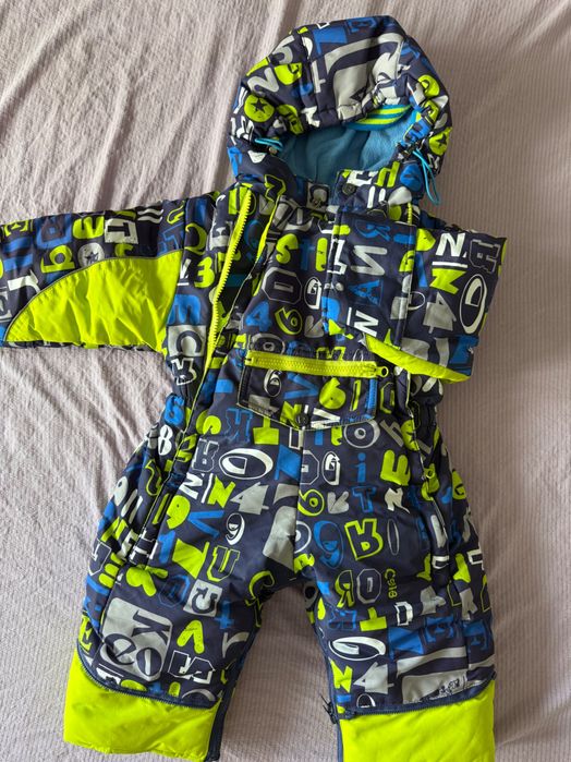 Детский комбинезон зимний 80 см