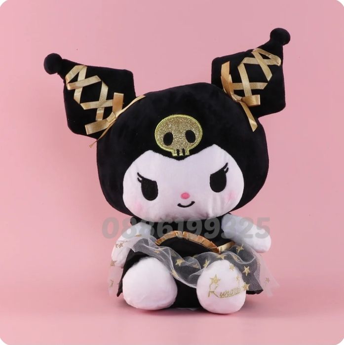 Hello Kitty Kuromi Плюшена играчка Кити Куроми, 50см