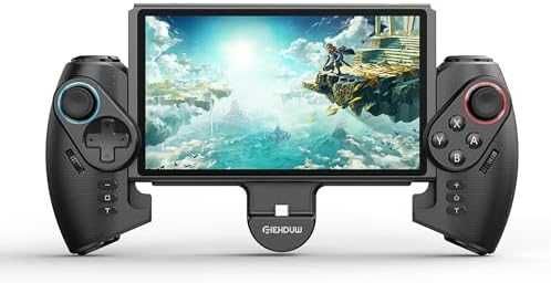 Нов Телескопичен Контролер джойстик за Switch/OLED - Турбо, Вибрации
